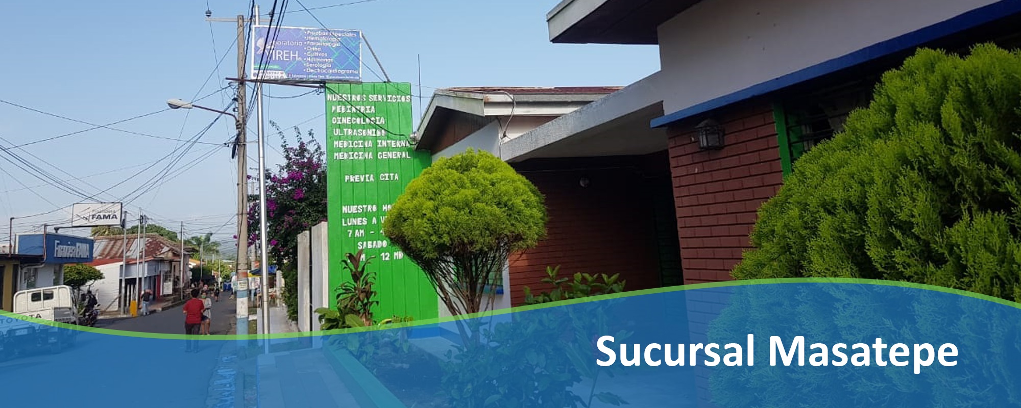sucursal de Masatepe laboratorio yireh